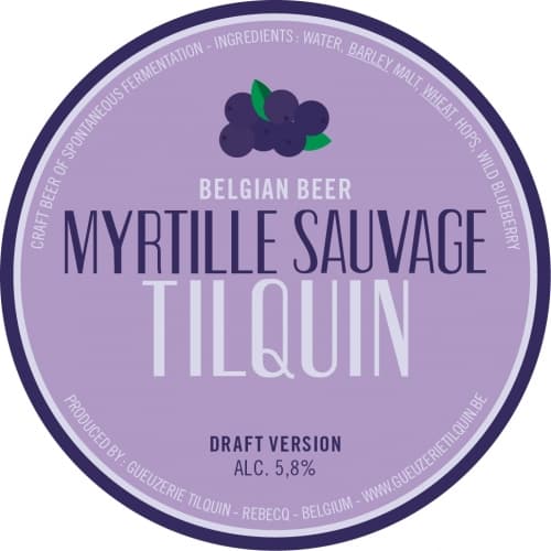 Tilquin Fruit Extravaganza 21|22 - Myrtille Sauvage Tilquin - Draft Version