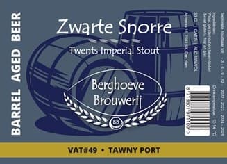 VAT#49 Zwarte Snorre Barrel Aged Tawny Port