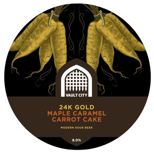 24K Gold (Maple Caramel Carrot Cake)