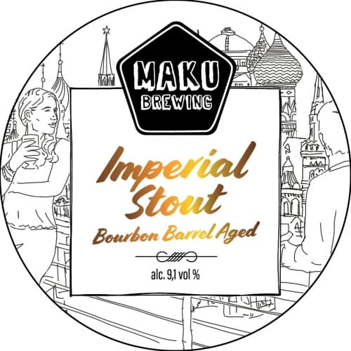 Imperial Stout - Bourbon Barrel Aged 1/2021