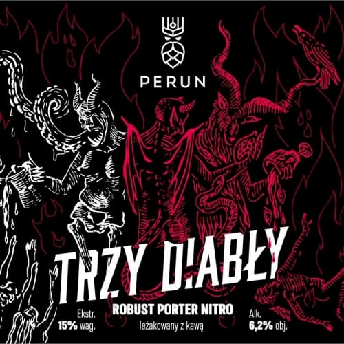 Trzy Diabły: Robust Porter Nitro Leżakowany z Kawą