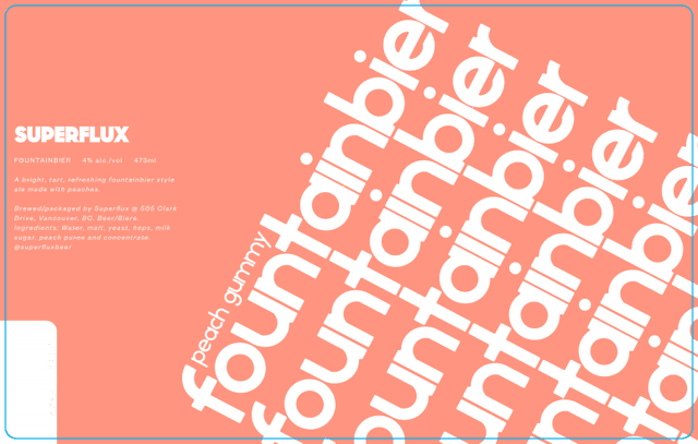 Fountainbier (Peach Gummy)