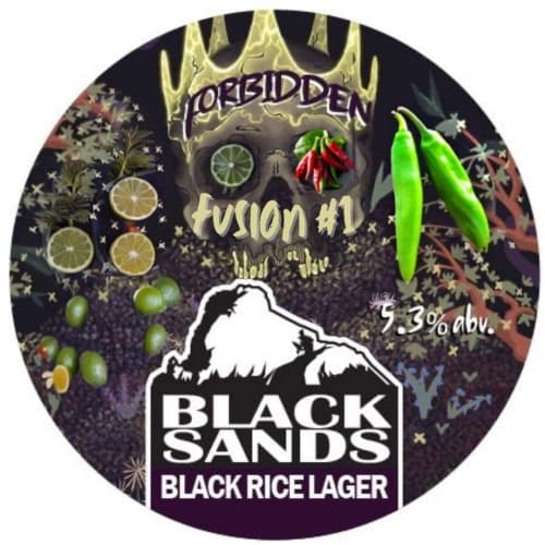 Forbidden Fusion #1: Yuzu, Lime And Bird's Eye Chilli Black Rice Lager