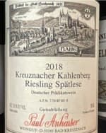 Kreuznacher Kahlenberg Riesling Spätlese