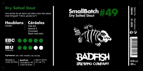 SB#49 - Dry Salted Stout
