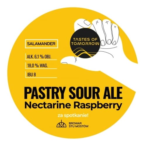 Salamander ‘Tastes of Tomorrow’ Pastry Sour Ale Nectarine Raspberry