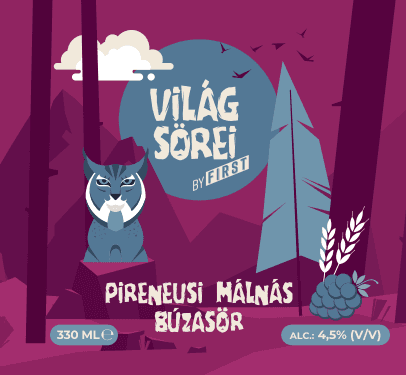 Pireneusi Málnás Búzasör