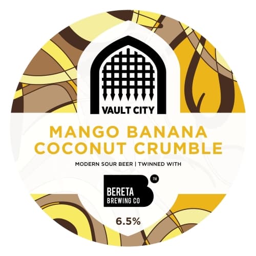 Mango Banana Coconut Crumble