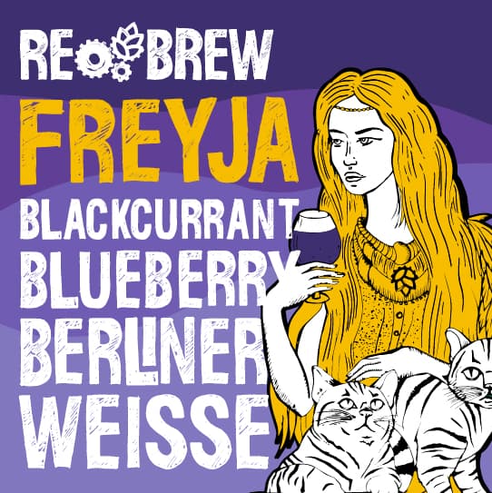 Freyja Blackcurrant Blueberry Berliner Weisse