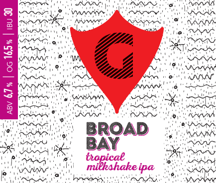 BROAD BAY tropical milkshake ipa