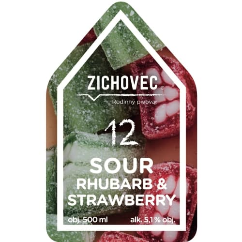 Sour 12 Strawberry Rhubarb