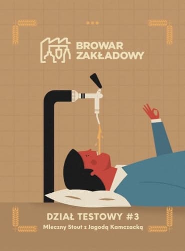 Dział Testowy #3 - Mleczny Stout z Jagodą Kamczacką