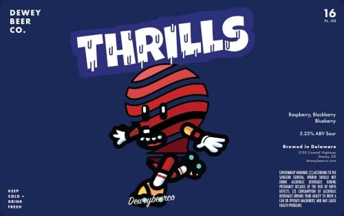 Thrills - Raspberry, Blackberry, Blueberry
