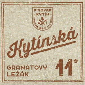 Kytínská 11° granátový ležák