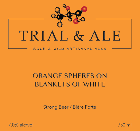 Orange Spheres On Blankets of White