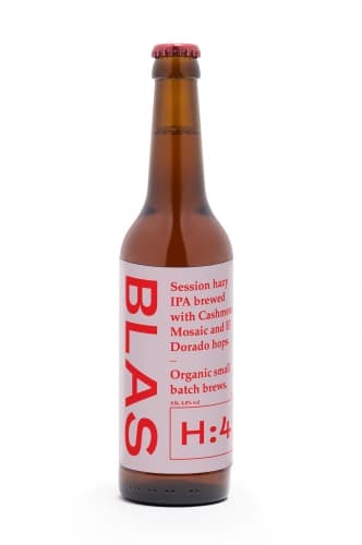 H:4 Session hazy IPA brewed with Cashmere, Mosaic and El Dorado hops.