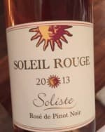 Soleil Rouge Rosé de Pinot Noir