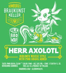 Herr Axolotl Pink Guava