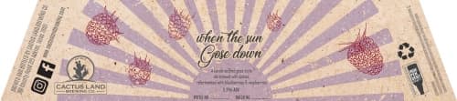 When the Sun Gose Down (Raspberry & Blackberry)