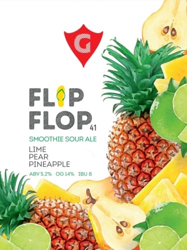 FLIP FLOP 41 | lime • pear • pineapple