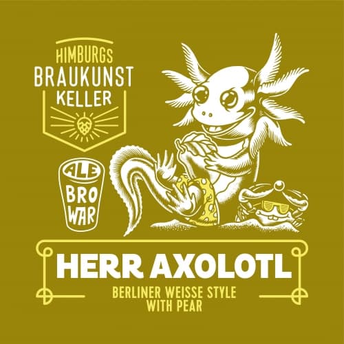 Herr Axolotl with Pear