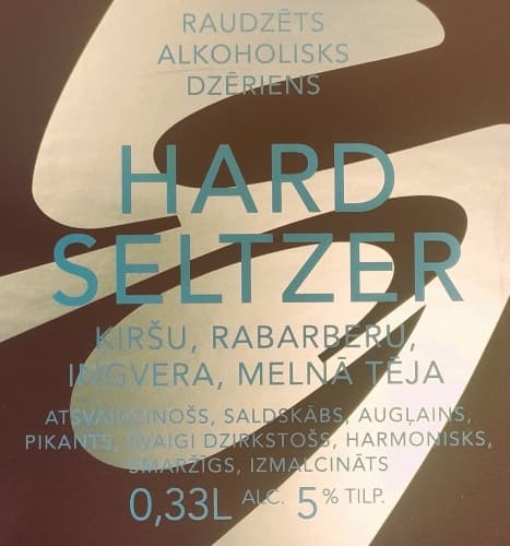 DUNA Hard Seltzer Cherry,Rhubarb, Ginger & Black Tea