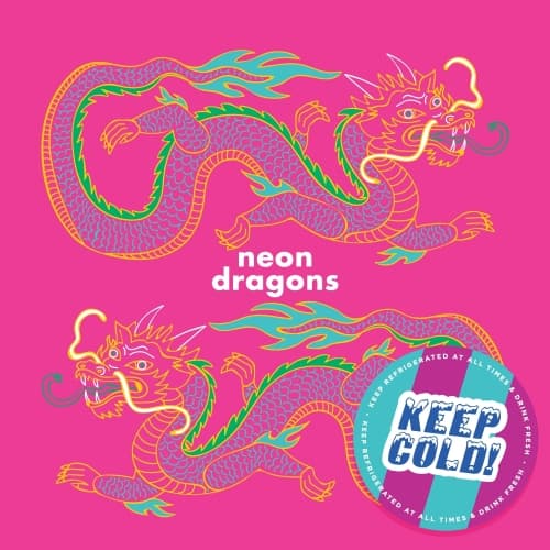 Neon Dragons!
