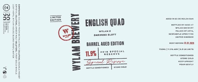 English Quad (2018 Special Reserve)