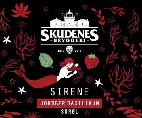 Sirene Jordbær og Basilikum