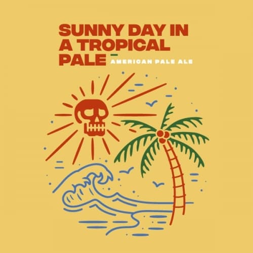 Sunny Day In A Tropical Pale