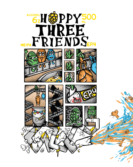 Hoppy Three Friends Ep4