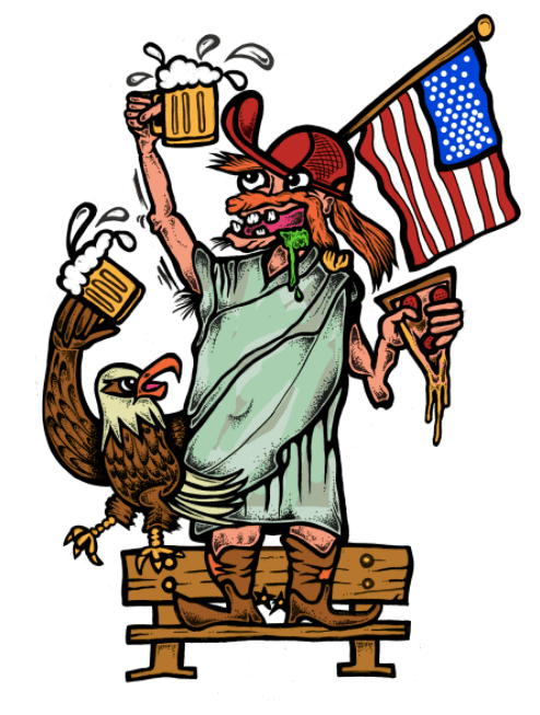 Redneck Statue of Liberty