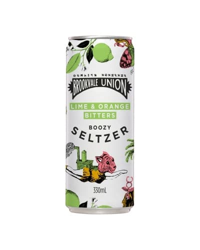 Brookvale Union: Boozy Seltzer - Lime & Orange Bitters