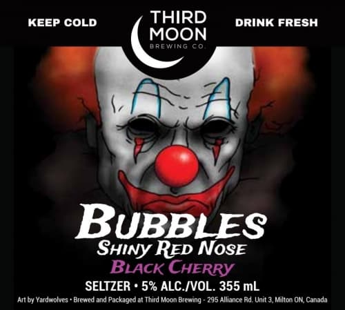 Bubbles Shiny Red Nose (Black Cherry)