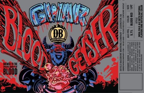 GWAR Blood Geyser