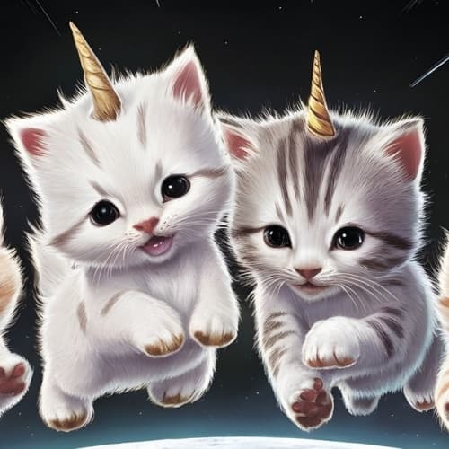 ALL UNICORN CATS ARE THE SAME