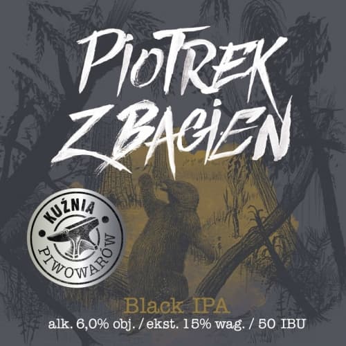 Piotrek z Bagien Black IPA