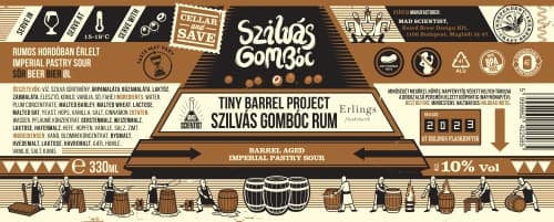 Tiny Barrel Project Szilvás Gombóc Rum