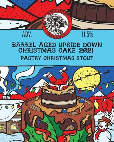 Barrel Aged Upside Down Christmas Cake 2021