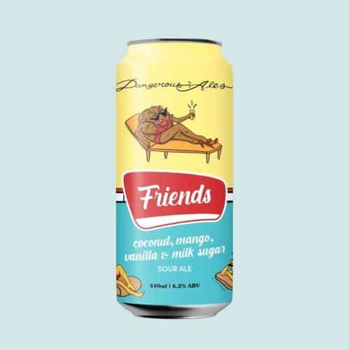 Friends Coconut, Mango, Vanilla & Milk Sugar Sour Ale