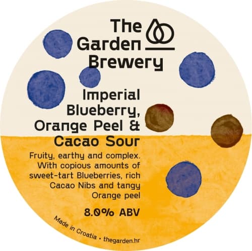 Imperial Blueberry, Orange Peel & Cacao Sour