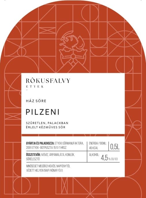 Rókusfalvy Ház Söre Pilzeni