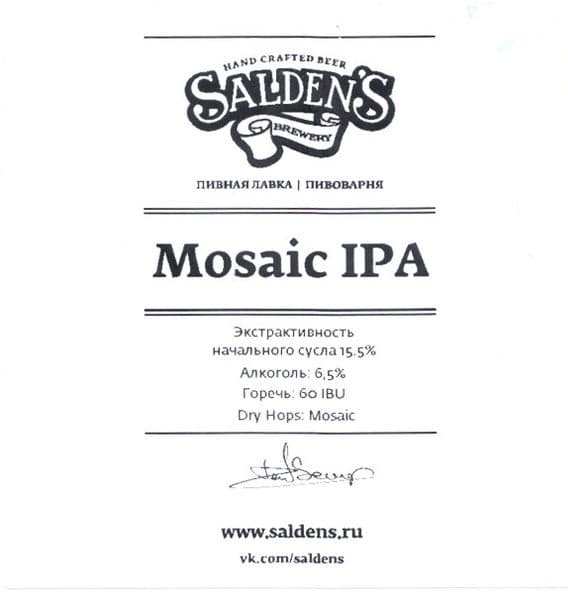 Mosaic IPA