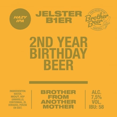 2ND YEAR BIRTHDAY BEER