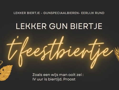 Lekker GUN Biertje!