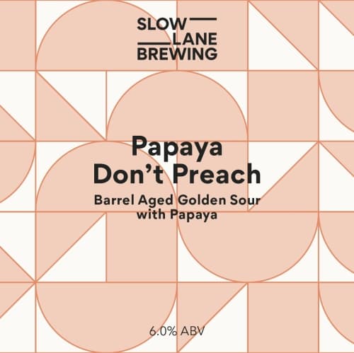 Papaya Don’t Preach - BA Golden Sour With Papaya
