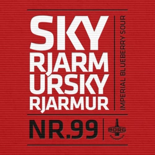 SKYRJARMUR SKYRJARMUR NR.99