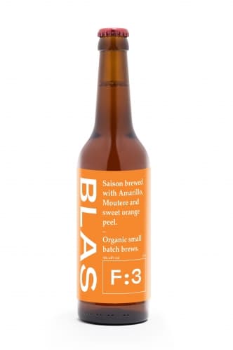 F:3 Saison Brewed With Amarillo, Moutere And Sweet Orange Peel