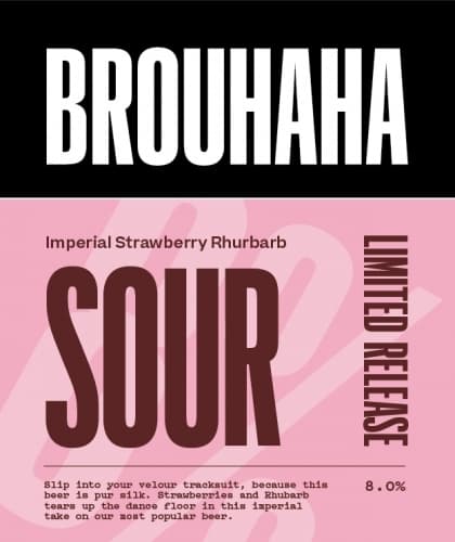 Imperial Strawberry Rhubarb Sour