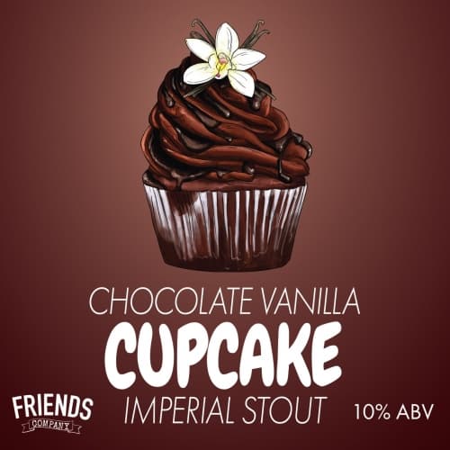 Chocolate Vanilla Cupcake Imperial Stout